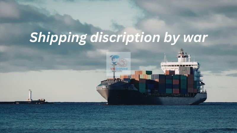seafood shipping disruption Middle East 2026