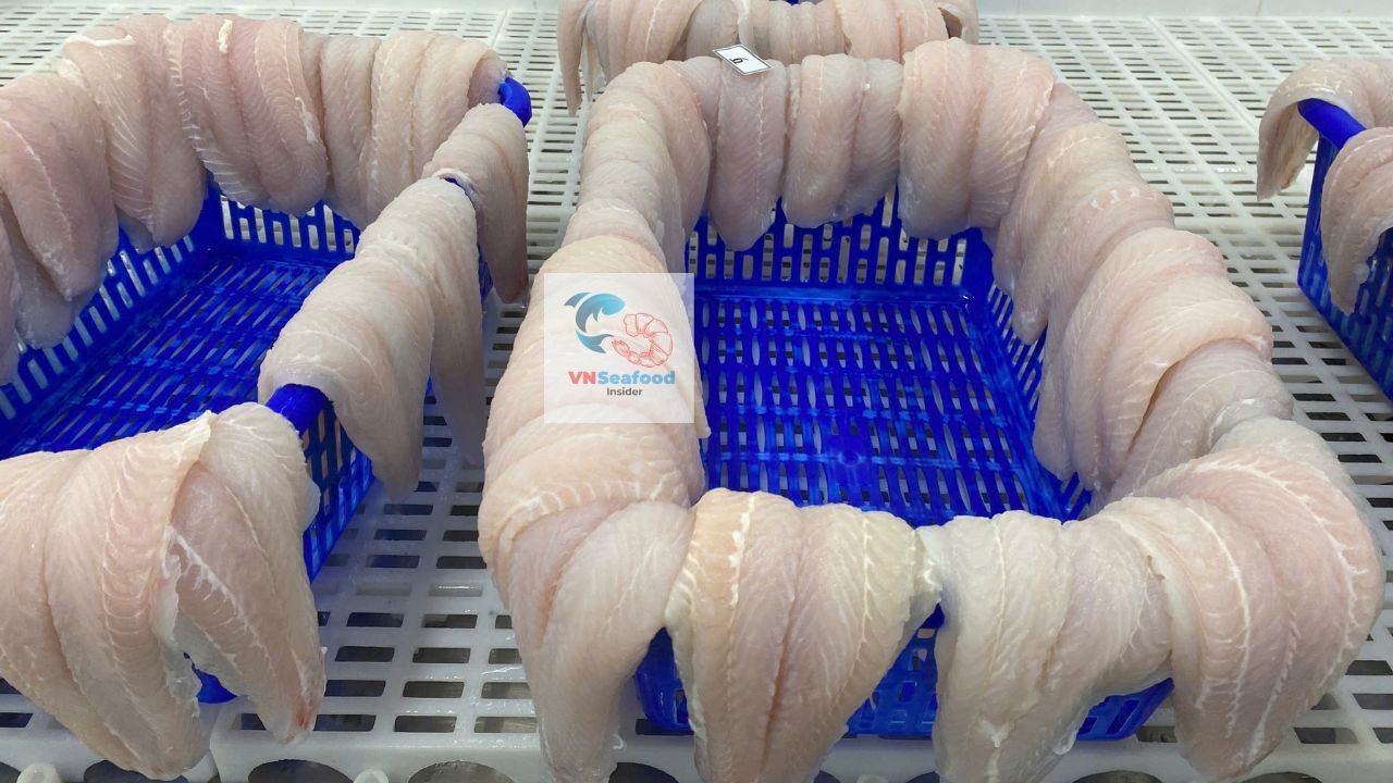 draining seafood inspection