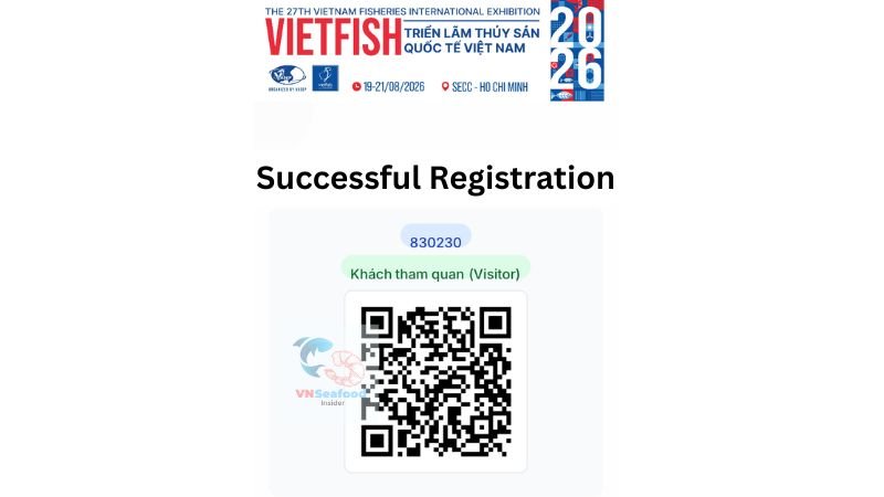 vietnam seafood exhibition QR code