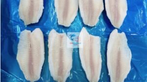black tilapia fillets