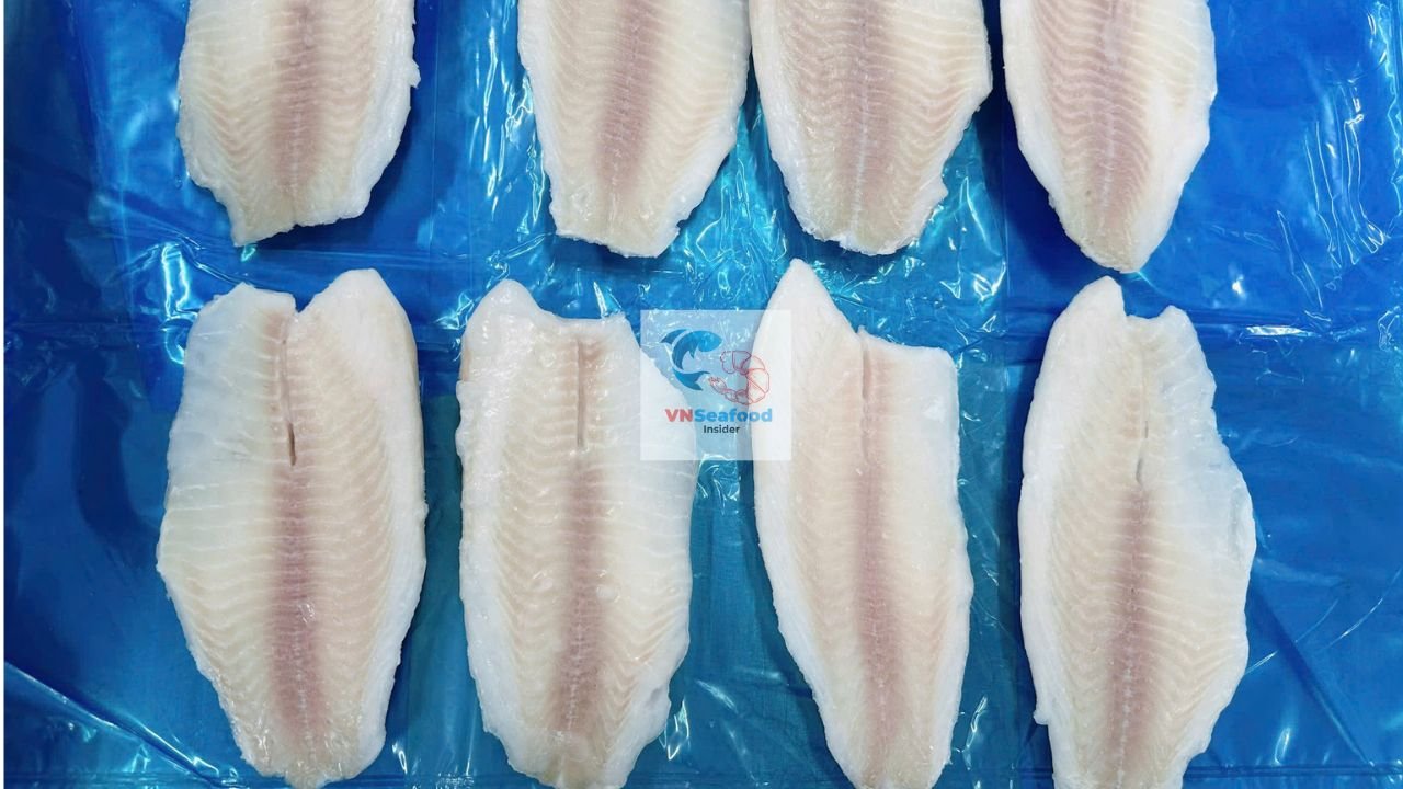 black tilapia fillets